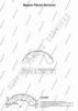 MAZDA D0012638ZA Brake Shoe Set